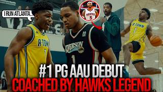 #1 PG Naz Anderson GOT BOUNCY VS PHILLY N*ggas IN AAU DEBUT.. AAU Naz is different bag oml