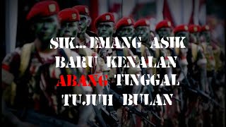 Asik Memang Asik - Yel Yel KOPASSUS Pacarku Diambil Orang