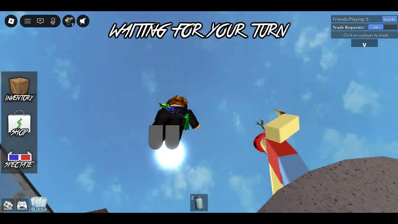 I played mm2 by myslef (funny monents)