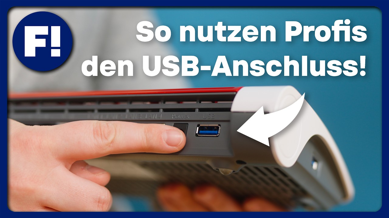 DAS kann der USB-Anschluss der FRITZ!Box! | FRITZ! Hands On