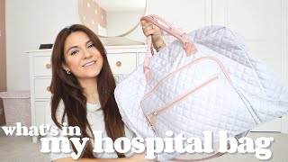 PACKING MY HOSPITAL BAG | What's in my hospital bag for LABOR & DELIVERY !!