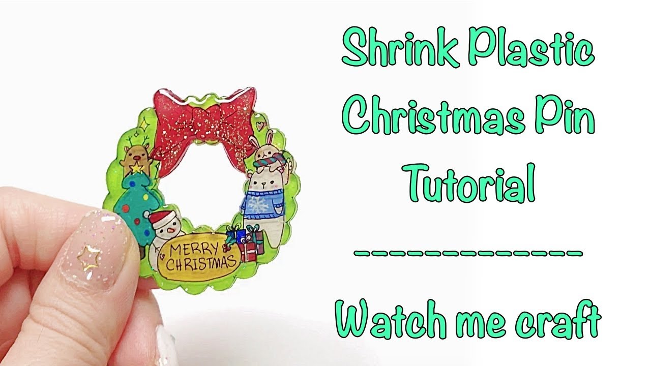 Shrink Plastic Christmas Jewelry Charms ♡ 