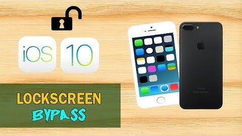 How to Unlock Any iOS 10 Device - iOS 10 Lock Screen Bypass