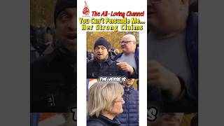 God Needs Rain Remeinders? Mansur Vs Hidden Jewish Lady | Speakers Corner