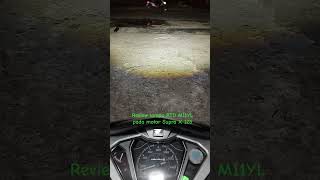 Lampu RTD M11YL sebagus apa? ini part 1 test di Supra X 125 Fi. #Lampumotor #suprax125fi #suorax
