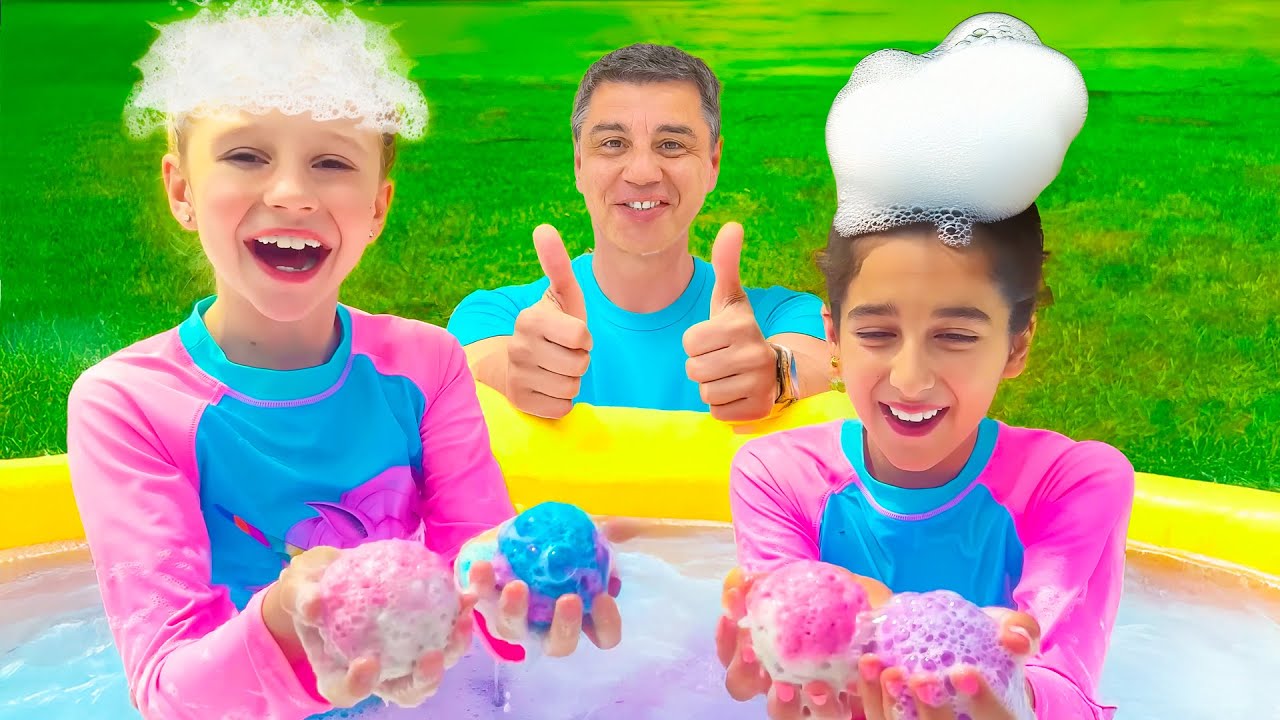 Папа устроил Насте и Еве день День ДА