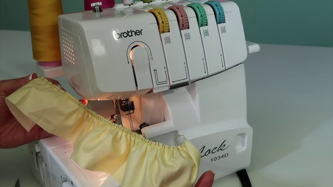 How to Thread a Brother 1034D Serger - VIDEO tutorial — Sew DIY