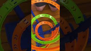 Hot Wheels Action Spiral Speed Crash Track Set from Mattel! #shorts