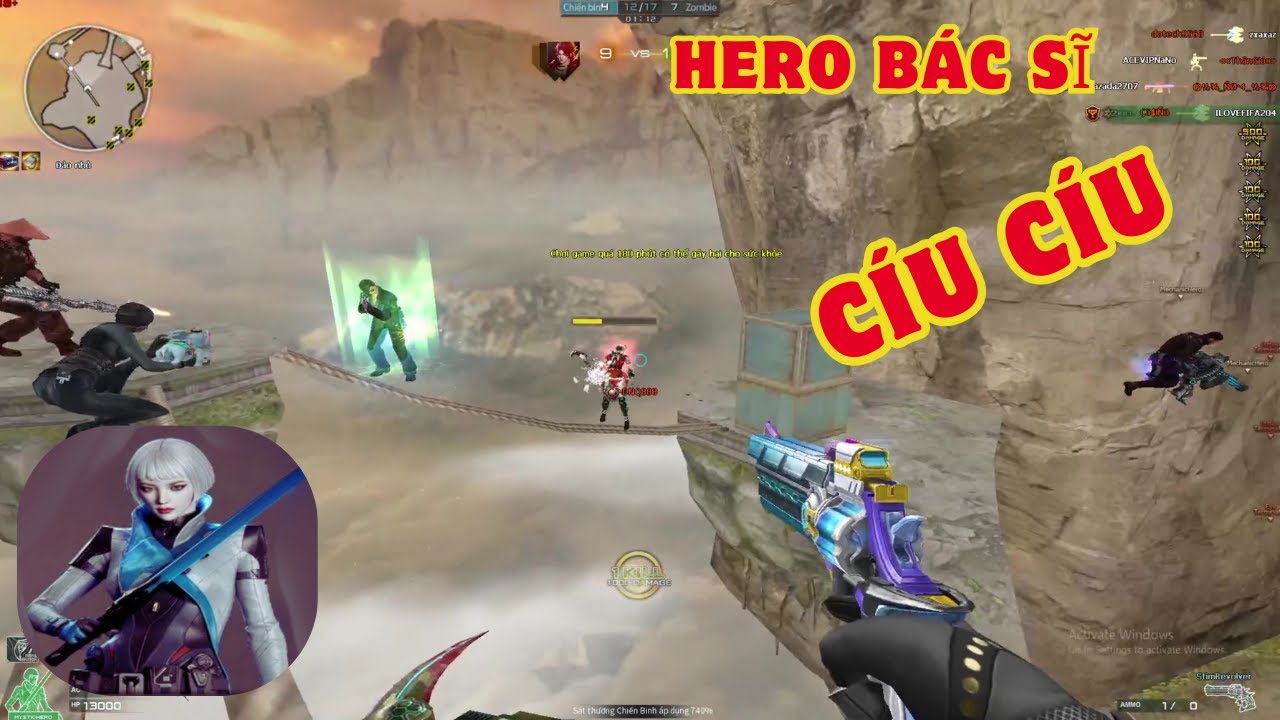 HERO BÁC SĨ - NANO VOID - ZOMBIE TẠO PHẢN HẾT RỒI =)))