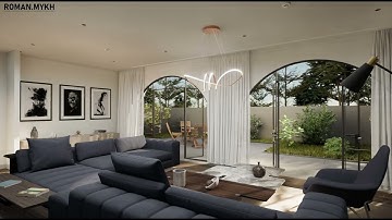 Unreal Engine 5. Interior render. 4k 60 fps