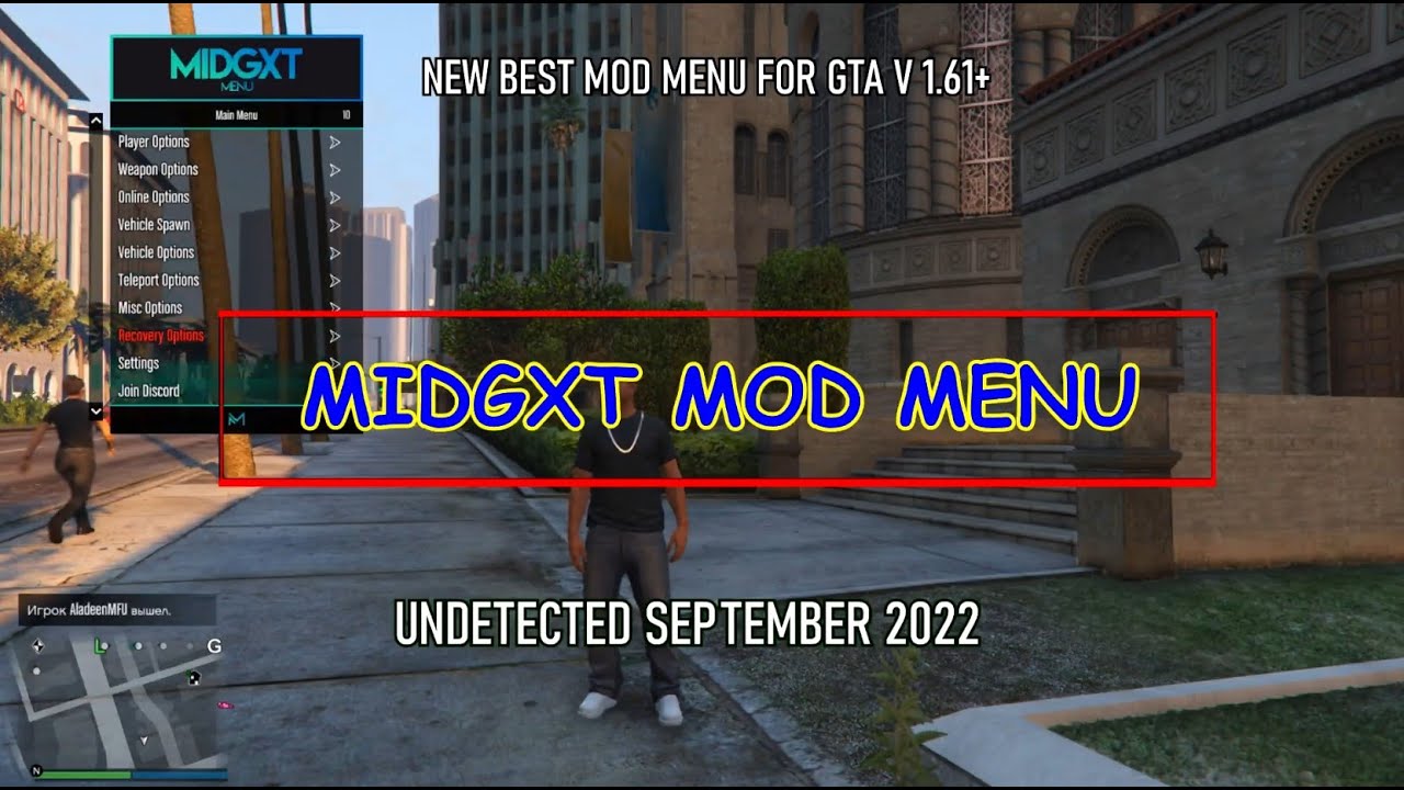 GTA 5 UNDETECTABLE MOD MENU 1.37 - PRIMAL MOD MENU by DenchModz - Free  download on ToneDen