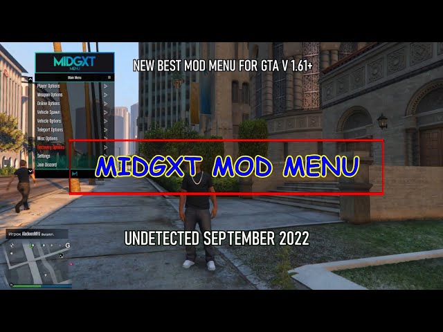 GTA 5 UNDETECTABLE MOD MENU - UPDATE 1.37 by DenchModz - Free