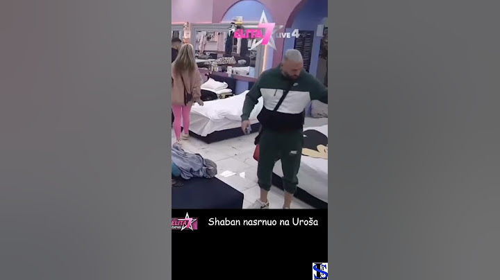Zadruga Elita? Sha Uroš sukob