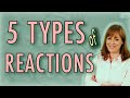 5 Types of Chemical Reactions (Chemistry) + Activity Series, Solubility Rules