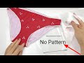 💗 You're not Seamstresses but you can sew underwear easily | Sewing Tips and Tricks