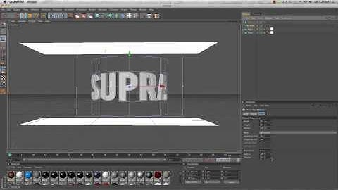Cinema 4D Tutorial: How to wrap text