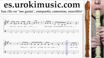 Como Tocar Flauta dulce B. Sia Elastic Heart Parte#2 Clases Notas Musicales Tutorial Tablatura