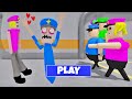 SECRET LOVE - POLICE COP FALL IN LOVE WITH POLICE GIRL? SCARY OBBY ALL JUMPSCARES #roblox #obby