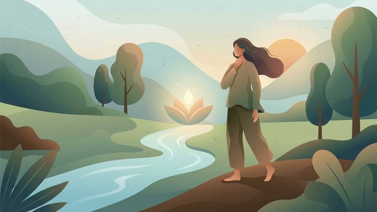 Release emotional tightness in your throat and speak your truth | Short guided meditation