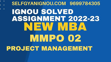 mmpo 02 solved assignment 2022-23