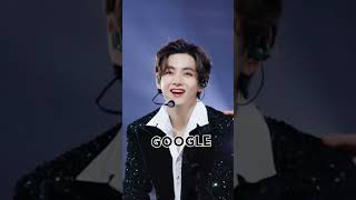 KIM TAEHYUNG LOOK IN GOOGLE VS PINTEREST 🥵 WATCH TILL END THIS VIDEO #SHORTS #GOOGLE #PINTEREST