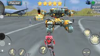 Game Robot Super Crime Steel War Hero screenshot 5