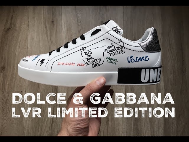 dolce and gabbana customize sneakers