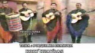 Kory Huayras Bolivia. Por que me enamore de ti chords