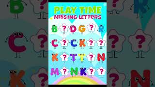 ABC Missing Letters Game for Kids | Fun Learning with #abc