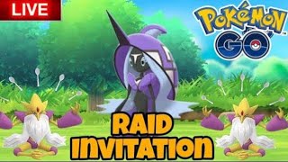 Tapu Fini and Mega Alakazam raid invite #pokemongo #pokemon #live @pokeprince79 @pokedaxi