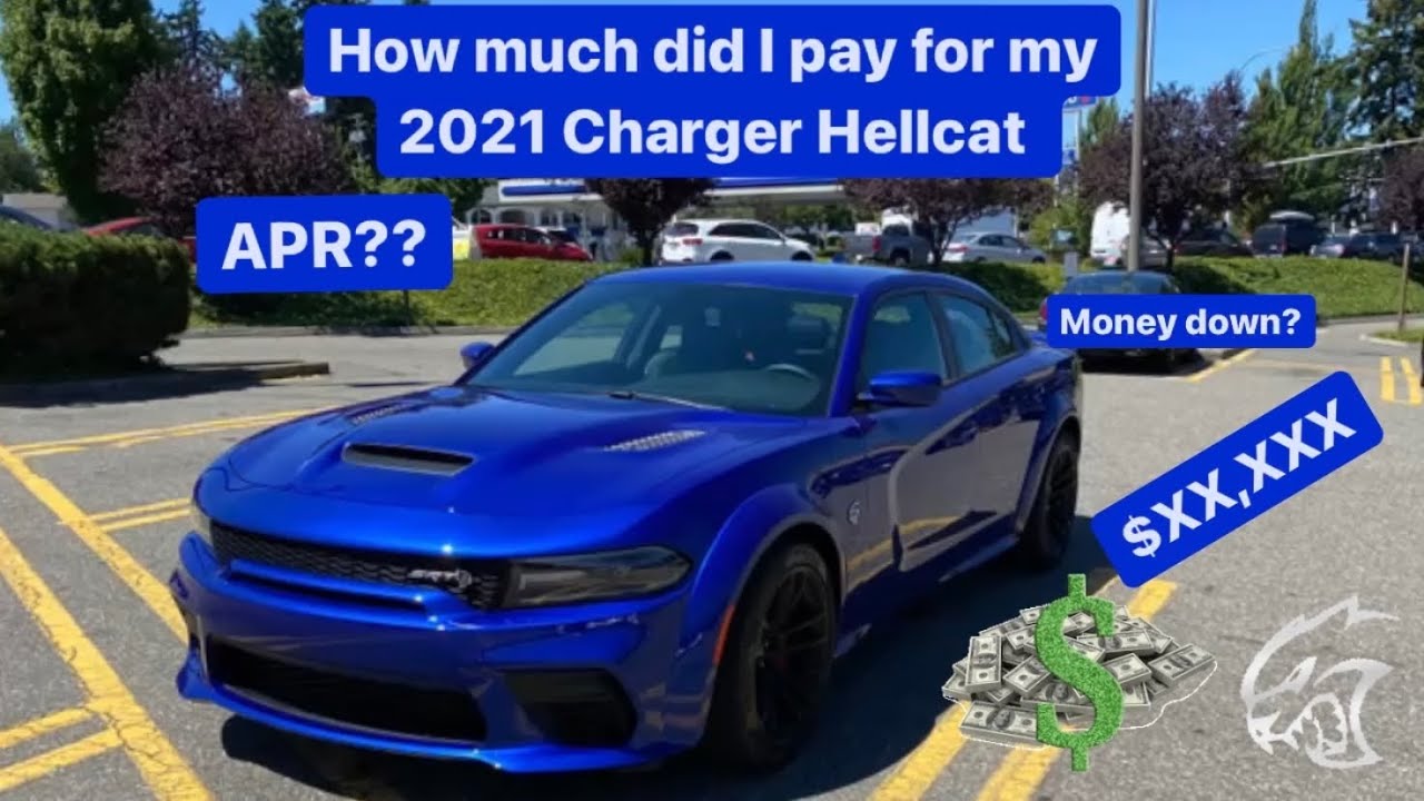 How much did I pay for my 2021 Charger Hellcat!!