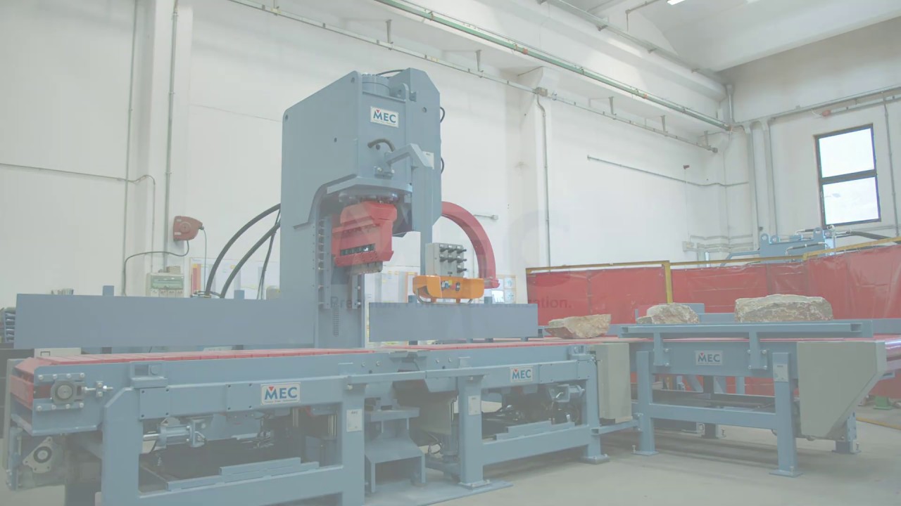 Stone Splitting Machine - Series Trittico - MEC