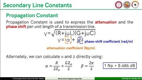 PECEC 4 | Lecture 1: Transmission Lines (Part 1) - 2