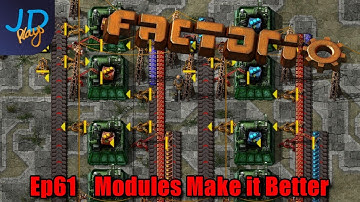 Modules maken het beter Ep61 | Factorio Biter Hell | Gameplay, Lets Play