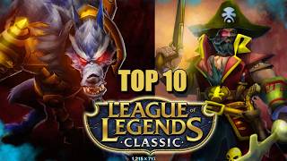 TOP 10 CAMPEONES PARA JUGAR EN LOL CLASSIC - League of legends