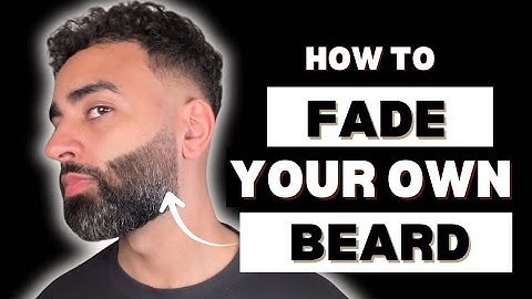 SIMPLE Beard Fade Tutorial For Beginners - Step By Step Tutorial w/ Subtitles - ASMR