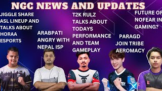 @RulzOG TALKS ABOUT T2K ESPORTS | PARAGD JOIN AST | @Arabpati ANGRY WITH ISP | AND NGC UPDATES