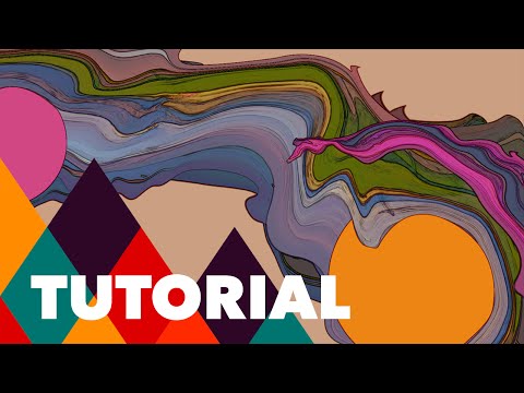 Custom Abstract Woodblock Wallpaper in Gimp