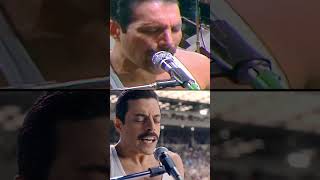 Rami Malek as Freddie Mercury in Bohemian Rhapsody 💯 👏