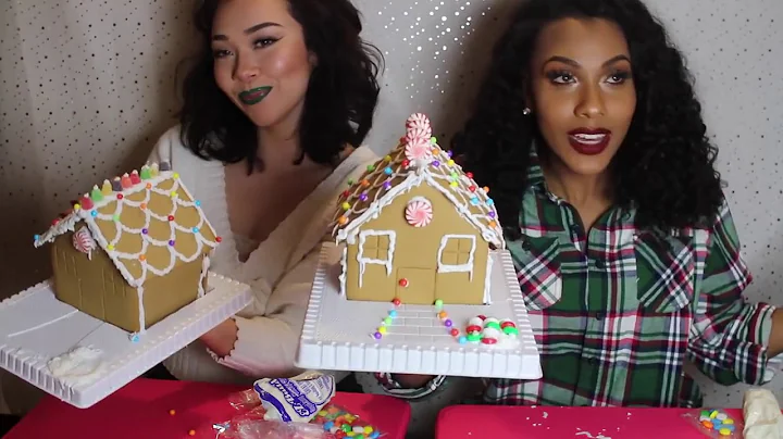 Gingerbread House Challenge | 12 Days of Vlogmas {Day 7} | Brooklyn and Bailey