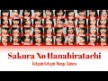 Jkt48  sakura no hanabiratachi kelopakkelopak bunga sakura color coded lyrics