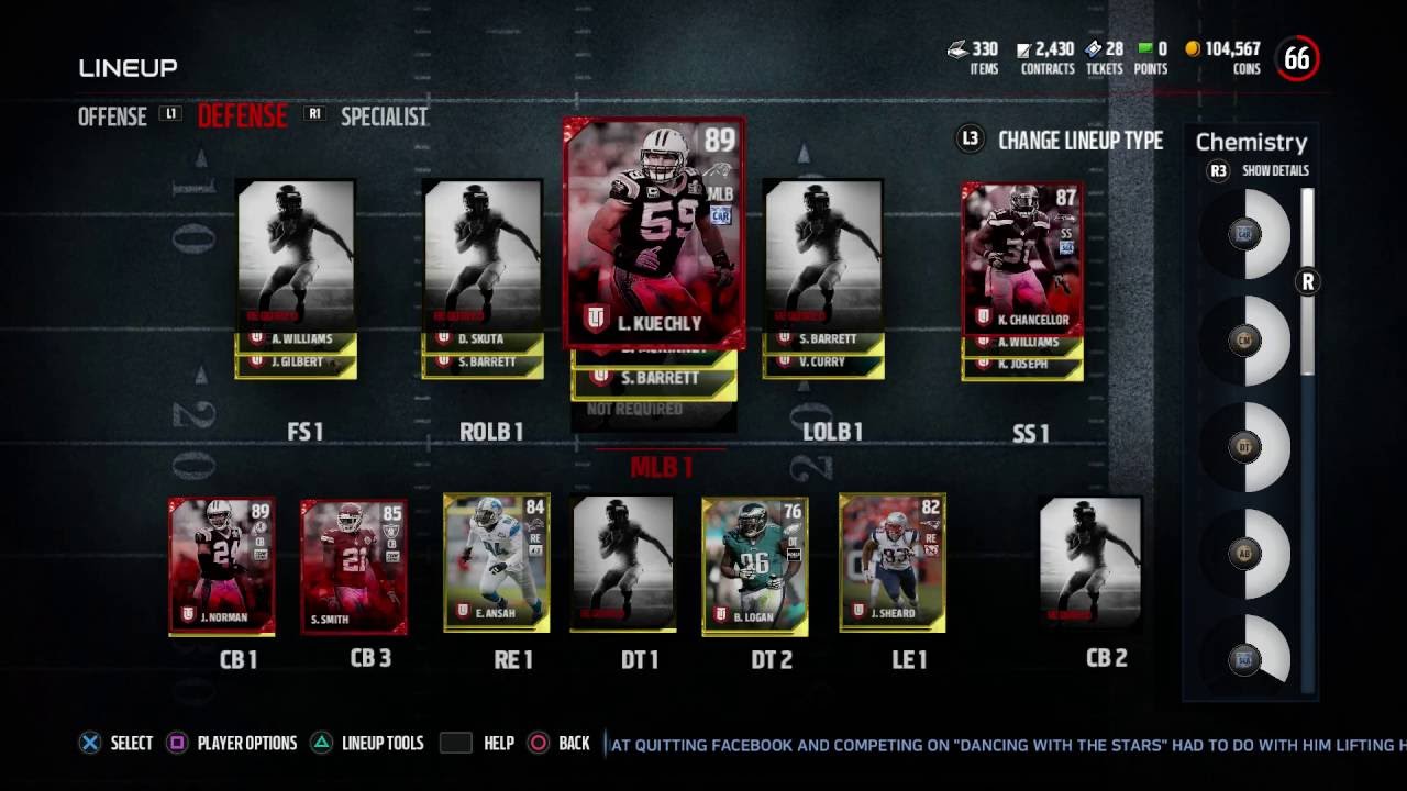 100k spending spree madden 17