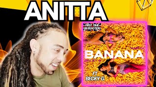 STR8 TO THE POINT!!!! Anitta feat  Becky G - Banana (Official Music Video) [FIRST TIME UK REACTION]