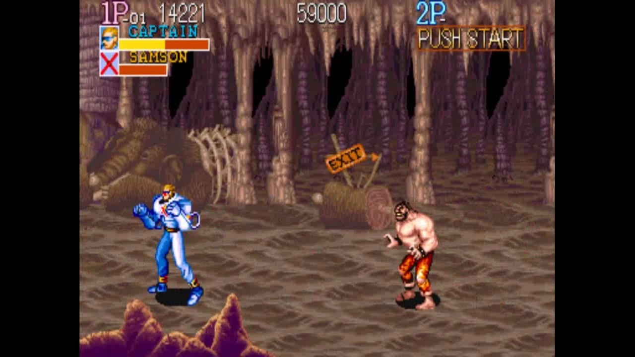 Captain Commando (Captain Commando) - Stage 2 (MUSEUM) - Captain Commando Arcade Game