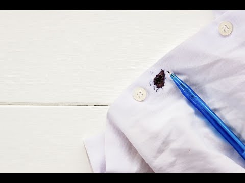 Come eliminare le macchie di penna e di biro?