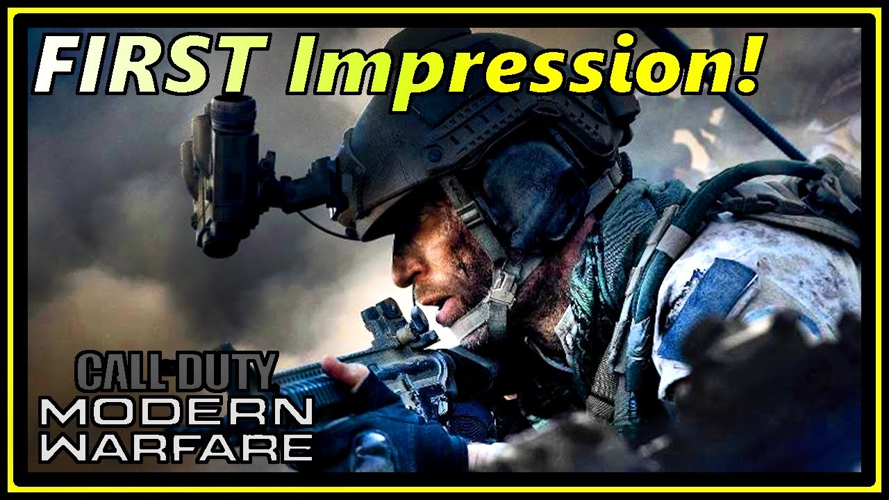 FIRST IMPRESSION! - Call of Duty: Modern Warfare Gameplay | Solo Spec-Ops (FIRST Time Playing)