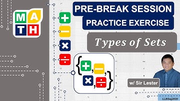 Classifying Types of Sets - Math 7_U1C1L2