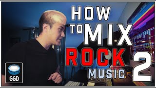 How To Mix Rock Music Part 02 | KICK / SNARE / TOMS
