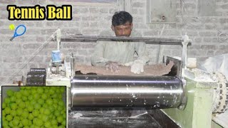 Amazing Process of Making Pure Quality Tennis Ball | Tennis Balls Local Factory