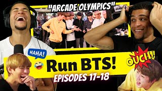 Run BTS! Ep. 17 & 18 Reaction! | "ARCADE OLYMPICS" 🕺🏻🏀🚘